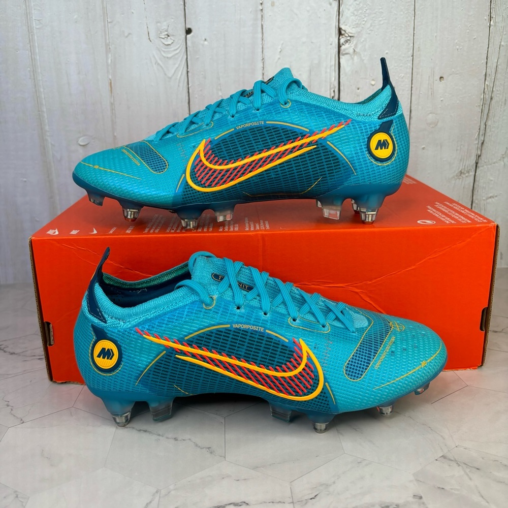 Nike Mercurial Vapor 14 Elite SG PRO AC Mens Sz 6 Soccer Cleats DJ2834-485